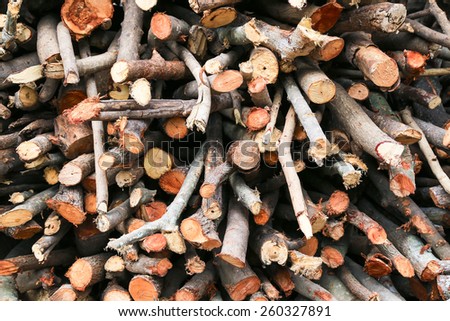 Pending adoption of timber from nature materials to energy.
