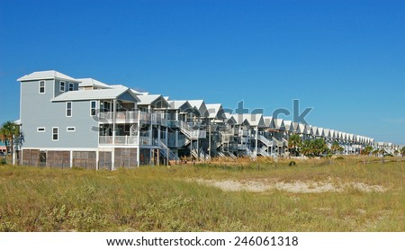 Vacation rental property on St. George Island, Florida.