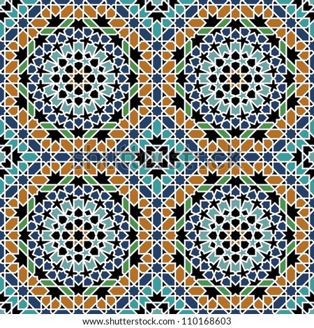 Moorish Floor Pattern