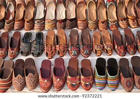 Beautiful crafted women's shoes made from camel leather for sale in