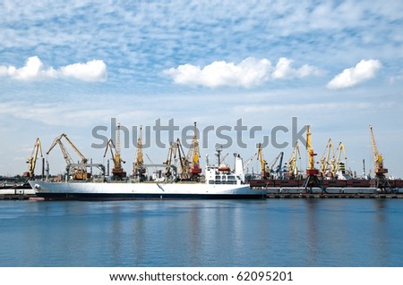 Giant Cargo Ship