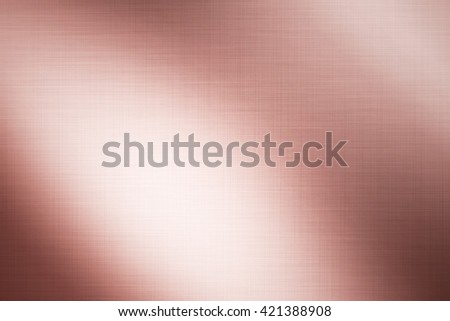 Aluminum texture background with rose gold
