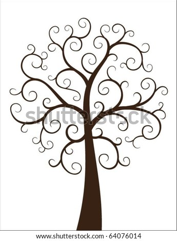Tree Stock Vector Illustration 64076014 : Shutterstock