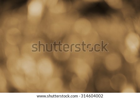 Sepia bokeh abstract backgrounds and textures