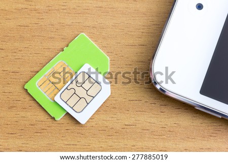 normal and micro sim card