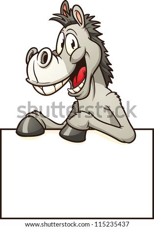 Donkeys Clip Art