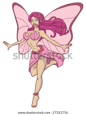 illustrator wings in  how Shutterstock Pink Wings. butterfly Stock make to Vector With 27352756 Fairy : Butterfly