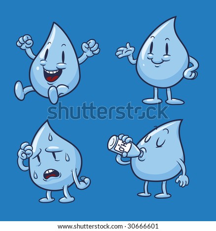 Cute Cartoon Characters List. list of water, focusing