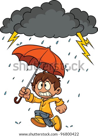 Thunderstorm Cartoon Images