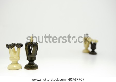 Happening weird things on a bizarre chessboard