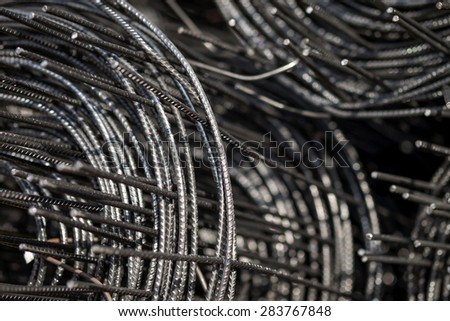 Close up of wire mesh for building or protection background