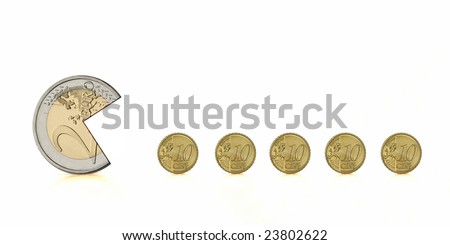 Euro+10+cent+coins