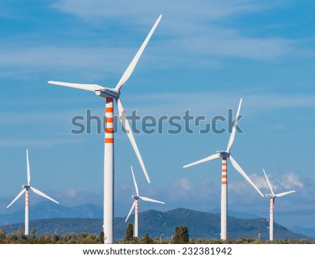 Wind Turbines in the country