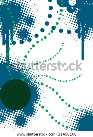 abstract background retro dots halftone