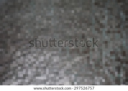 black and white mosaic block texture for background used