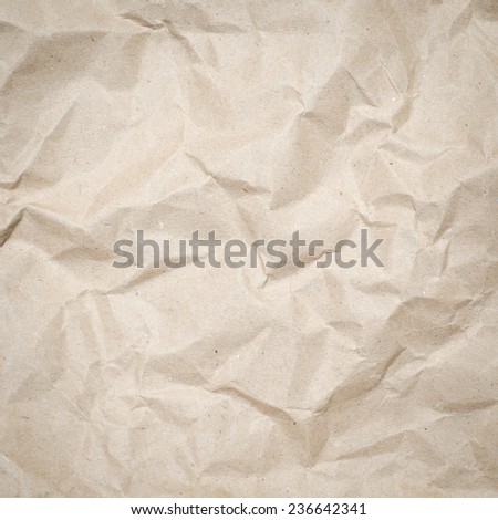 Paper texture - old paper sheet / wrinkled paper texture background