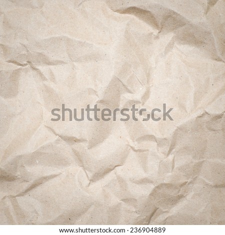 Paper texture - old paper sheet / wrinkled paper texture background
