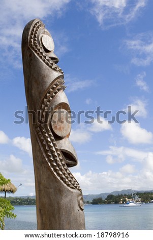 South Pacific Wood Carvings