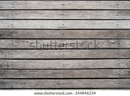 antique exterior wooden deck terrace in garden