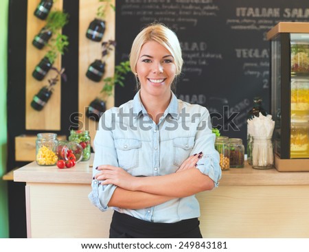 The owner of small restaurant