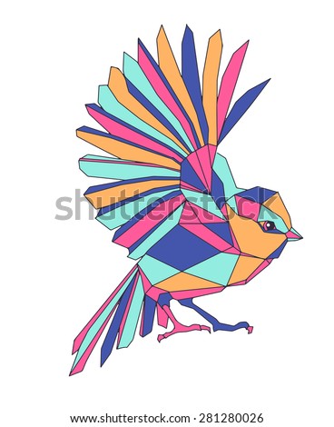 beautiful bird vector illustration, color, abstract illustration, silhouette, design. trendy print textiles isolated birds. birds flying, animals, bird silhouette, bird vector