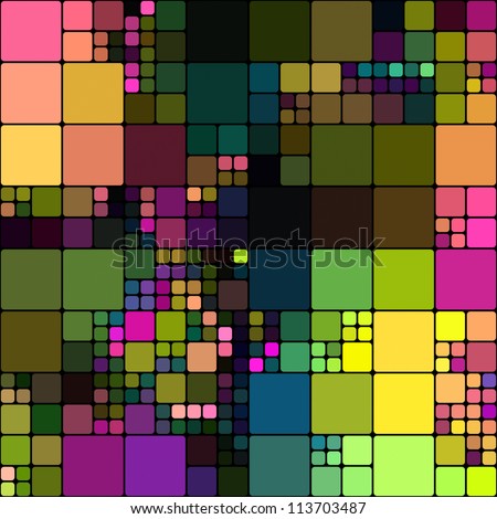 art abstract rainbow geometric tiles seamless pattern background