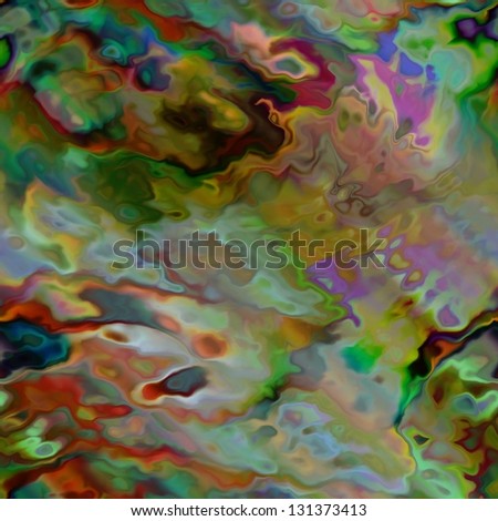 art abstract fractal pattern, dark rainbow background