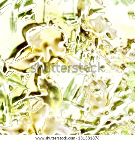 art glass white floral background for family holidays