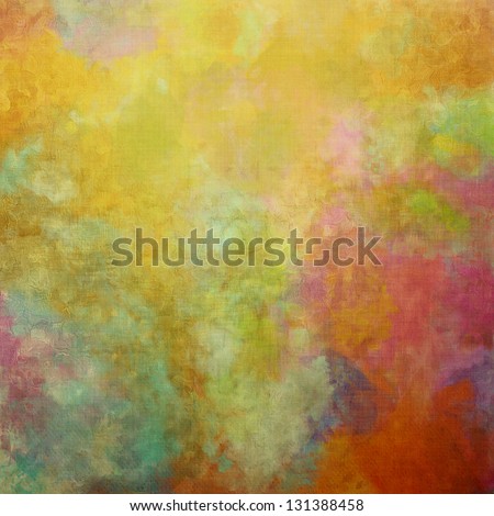 art abstract painted rainbow background