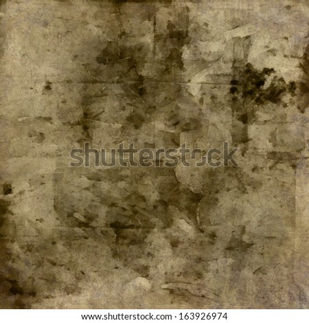 art abstract watercolor sepia background with grey and black blots