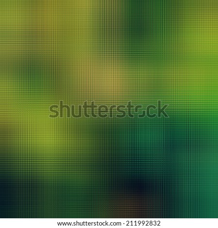 art abstract glass textured background in green and gold colors