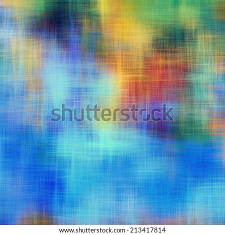 art abstract grunge dust textured background in blue, orange and green colors