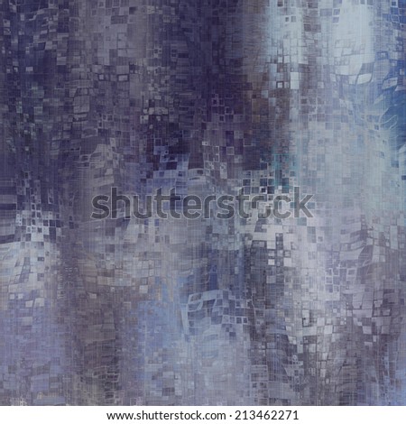 art abstract pixel geometric pattern background in blue, grey and white colors