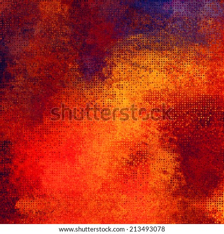 art abstract pixel geometric pattern background in red, orange, gold and violet colors
