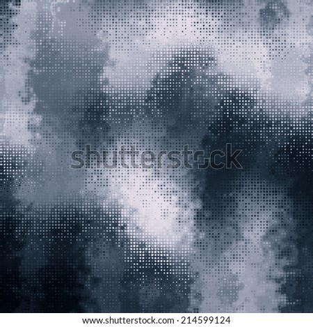 art abstract pixel geometric pattern; monochrome background in grey, white and black colors