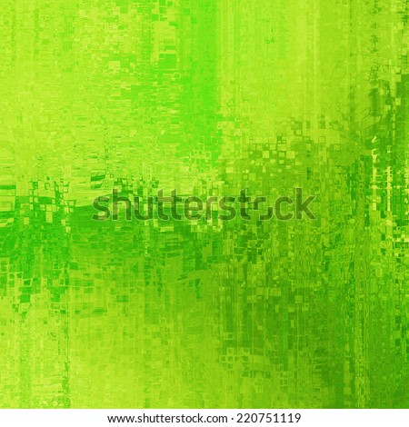 art abstract pixel geometric  pattern background in green and yellow colors