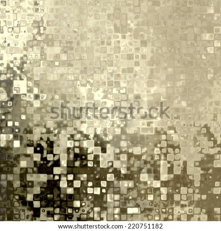 art abstract pixel geometric  pattern background in grey, beige, black and white colors