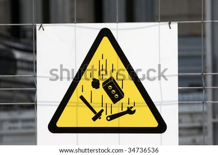 building work sign