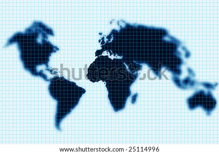 an image of world map on white background