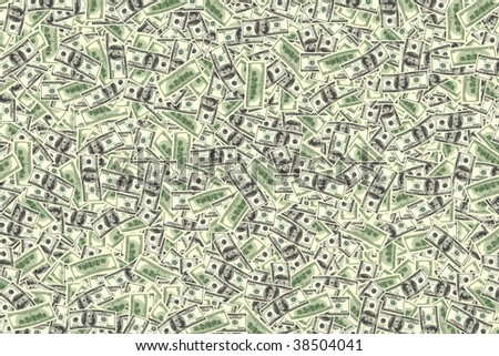 100 dollar bill background. of dollar bill background
