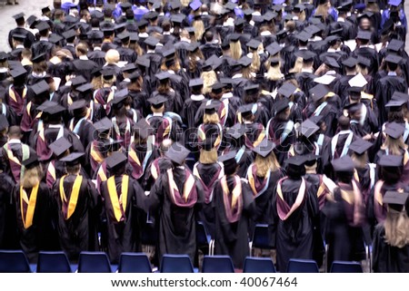 an image of students at graduation ceremony