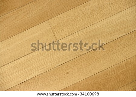 Edge to edge wood texture shot of oak floorboards. Slight side light to highlight contours.