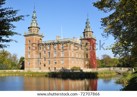 Marsvinsholm is dating back to the early 13th century. The present Renaissance Castle is built on Beechwood poles in a small lake 1644-48 by the Danish noble Otto Marsvin.