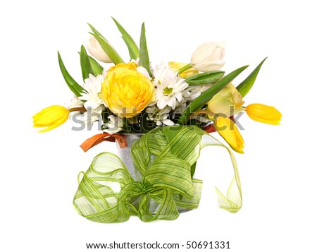 Daisies+and+roses+bouquet