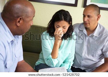 Couple getting relationship counseling.
