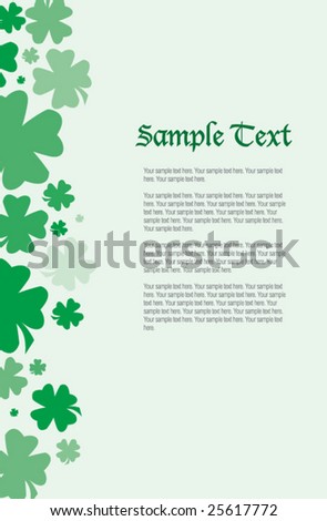 stock vector : St. Patrick's