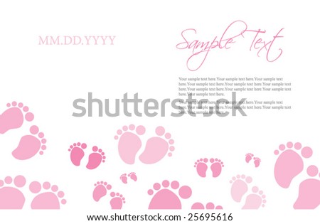 baby foot stencil