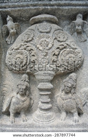 Religious Place Wall lintel decorative Asia Cultural Heritage Image Photo