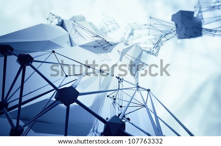 abstract science background