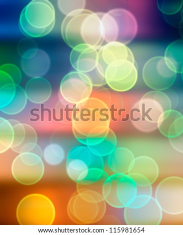 blurry rainbow